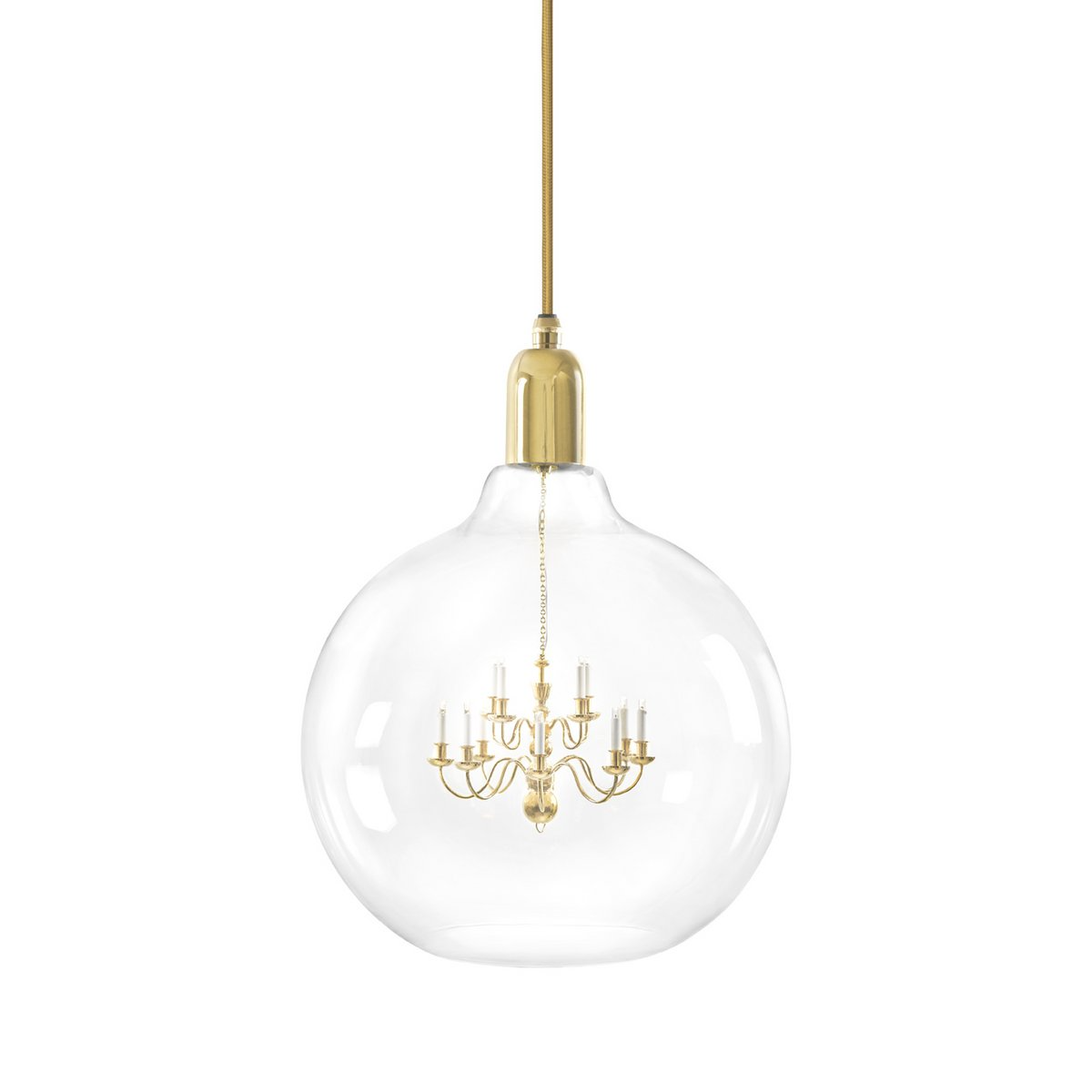Mineheart - Gouden King Edison Grande Hanglamp - hanglampen