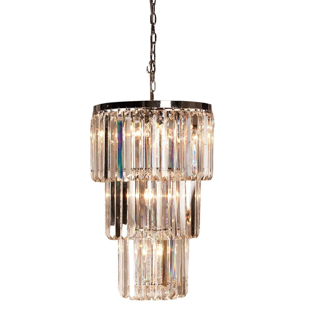 Lumi Lamp - Kroonluchter Transparant Glas - hanglampen