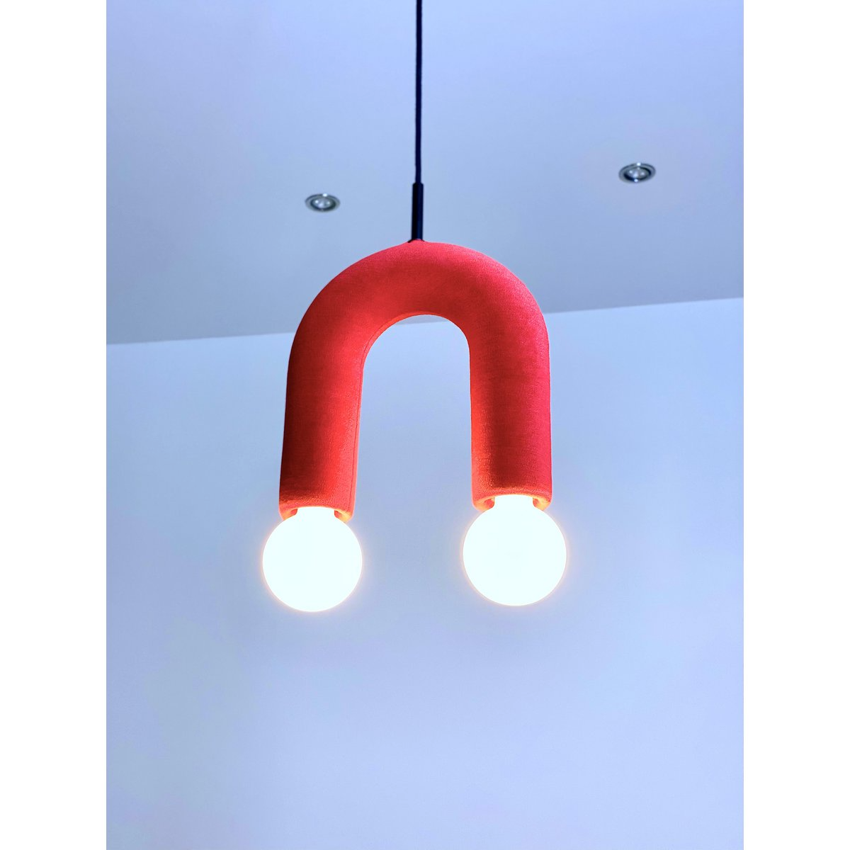Neo Design Studios - Duo - hanglampen - zijaanzicht