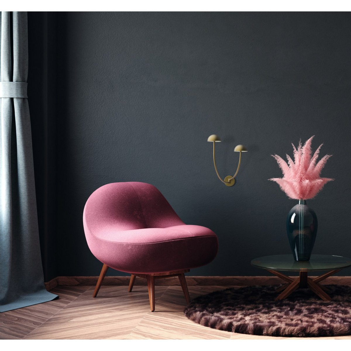 Luxcambra - Champignon Wandlamp - wandlampen
