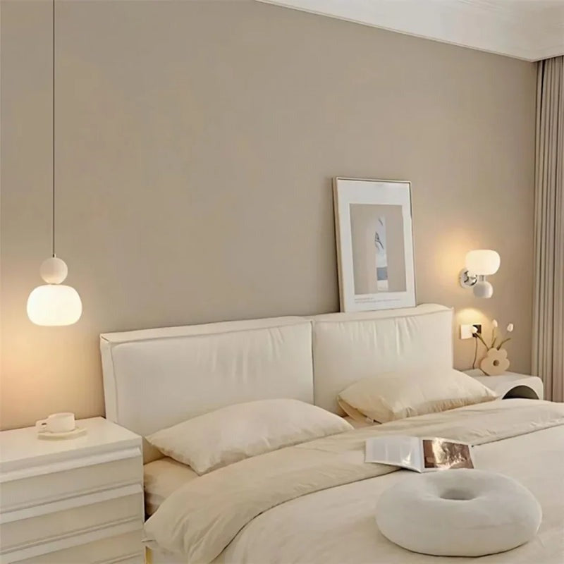Scout Creme Art Deco Hanglamp voor in de Slaapkamer - hanglampen - in de kamer