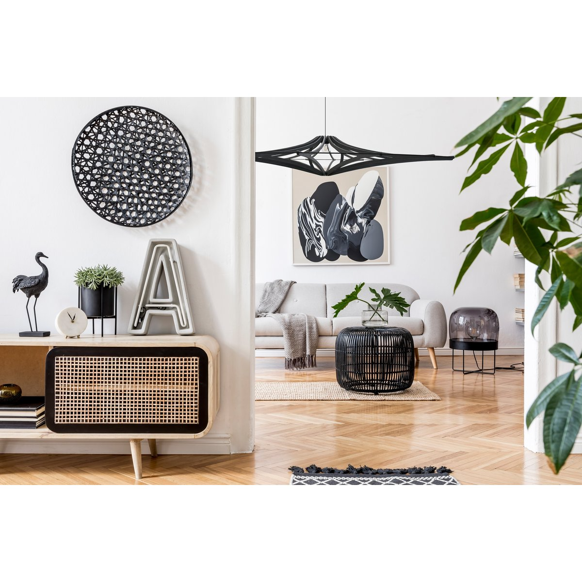 Rif - Design Hanglamp Xl Singing Zwart - hanglampen - detail
