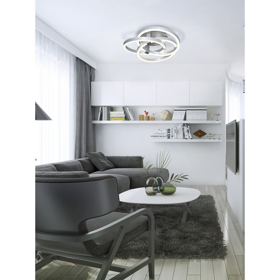 Näve Leuchten - Smart Home LED Ceiling Lamp "Divora" 