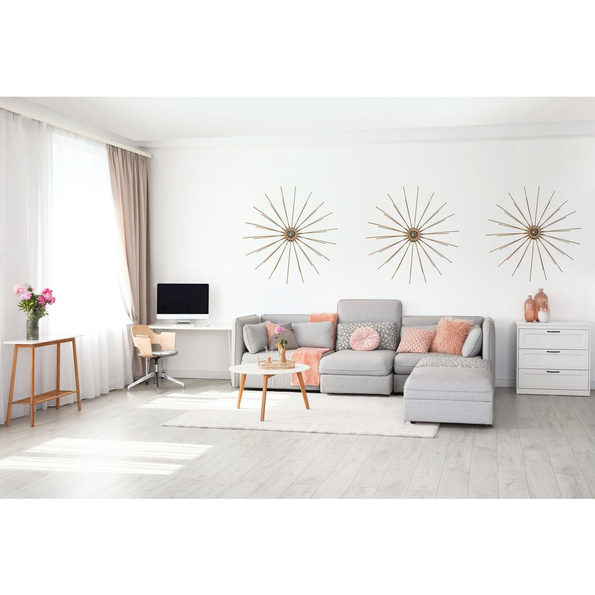 Rif - Appliqué Bois Design Zonnig - wandlampen - sfeerbeeld
