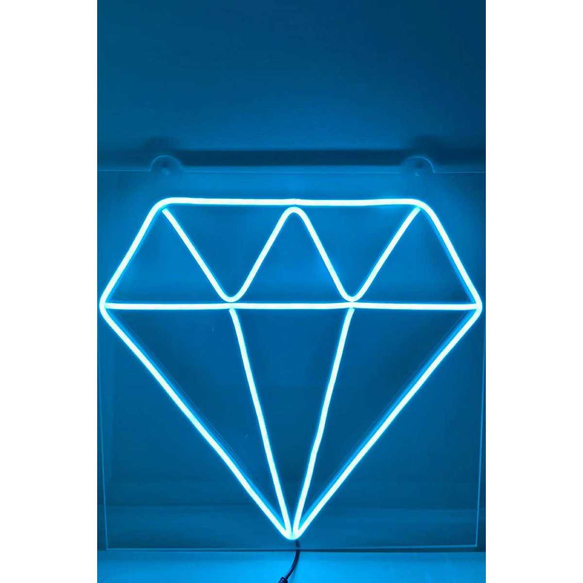 Studio zijlamp - Diamant neonlicht - wandlampen