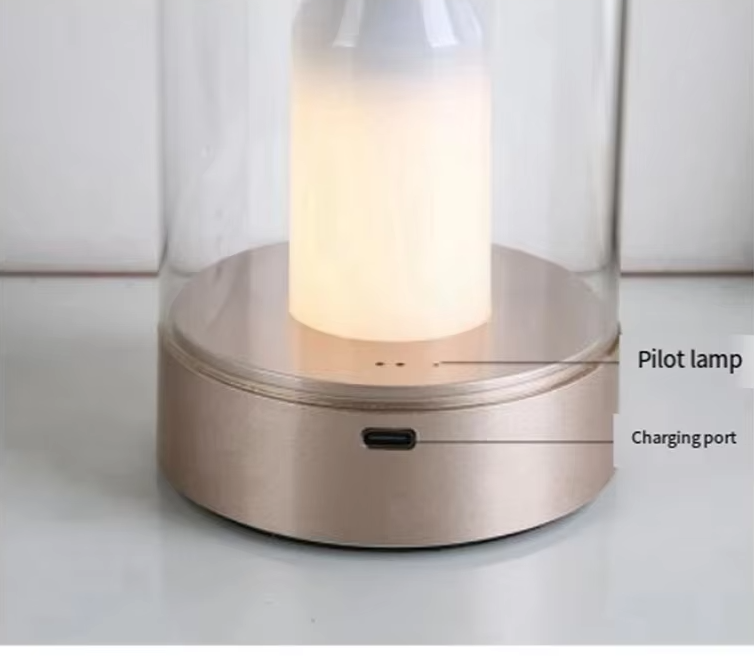 LUMAFLAME Touch LED Kaarslamp - tafellampen - sfeerbeeld