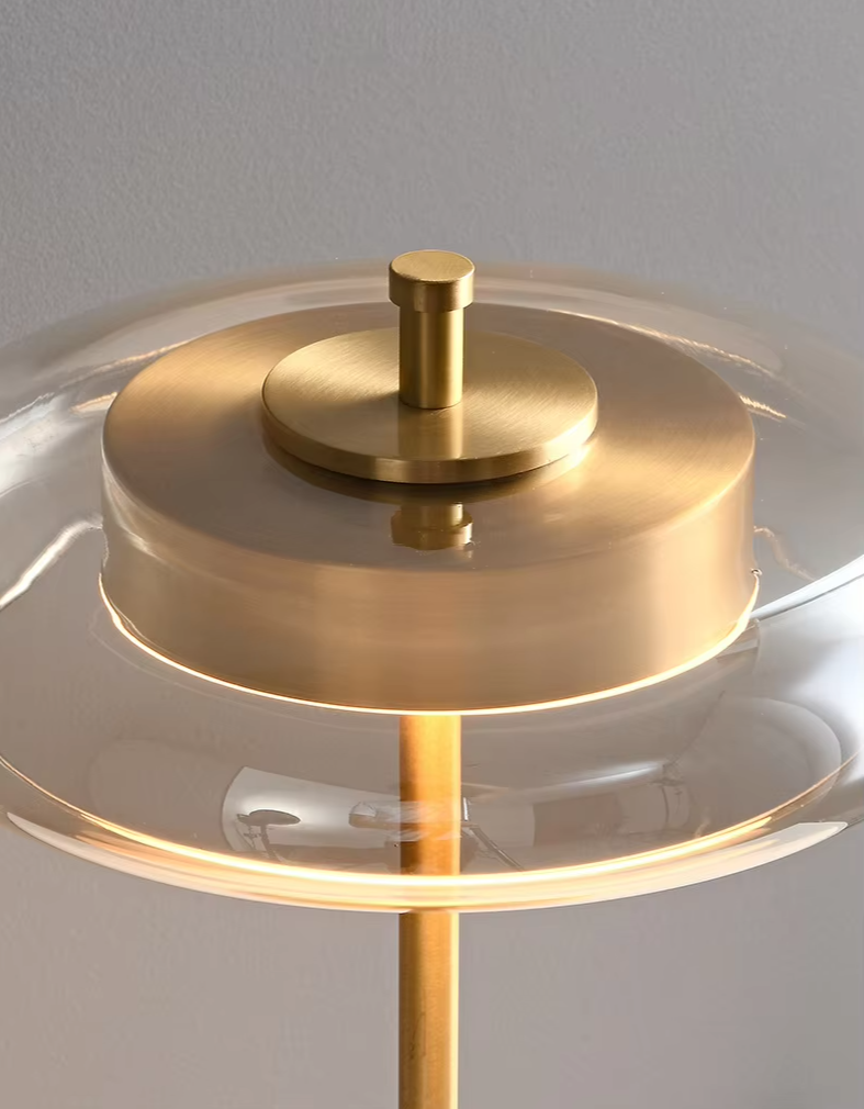 Luxe LED Tafellamp & Vloerlamp – Stijlvolle Verlichting voor Woonkamer, Slaapkamer & Badkamer - tafellampen - materiaaldetail