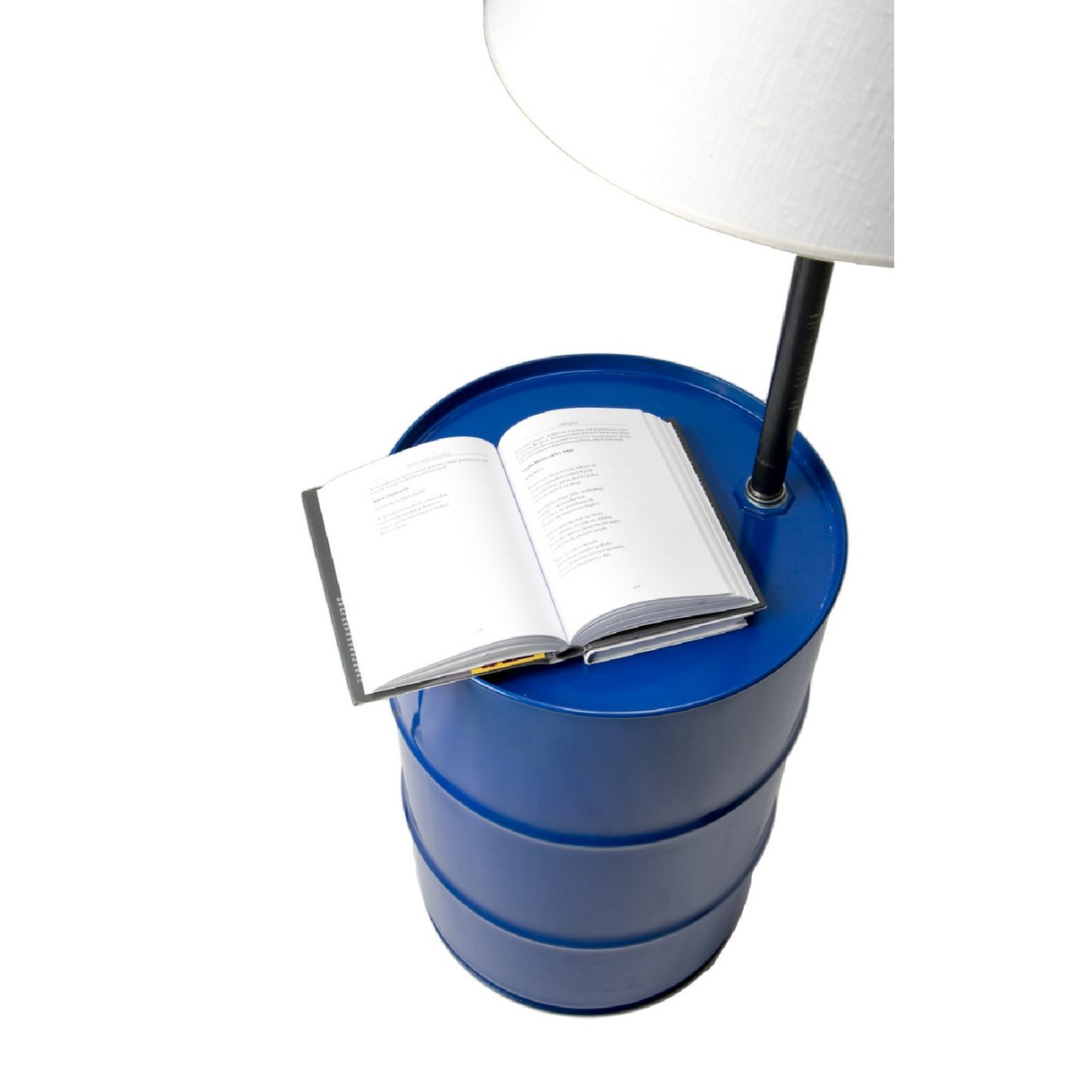 Gie El - Barrel Vloerlamp In Blauw - vloerlamp - close-up