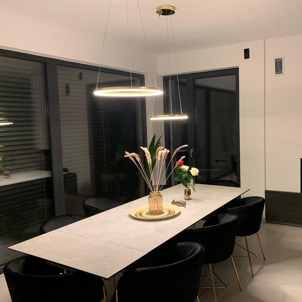 Skapetze - S.Luce Ring 60 Direct Of Indirect Led Hanglamp - hanglampen - zijaanzicht