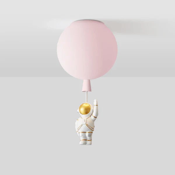 Moderne Maan/Astronauten Led Plafondlamp - hanglampen - sfeerbeeld