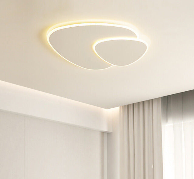 Moderne Minimalistische LED Plafondlamp Voor In De Slaapkamer - plafondlamp - zijaanzicht