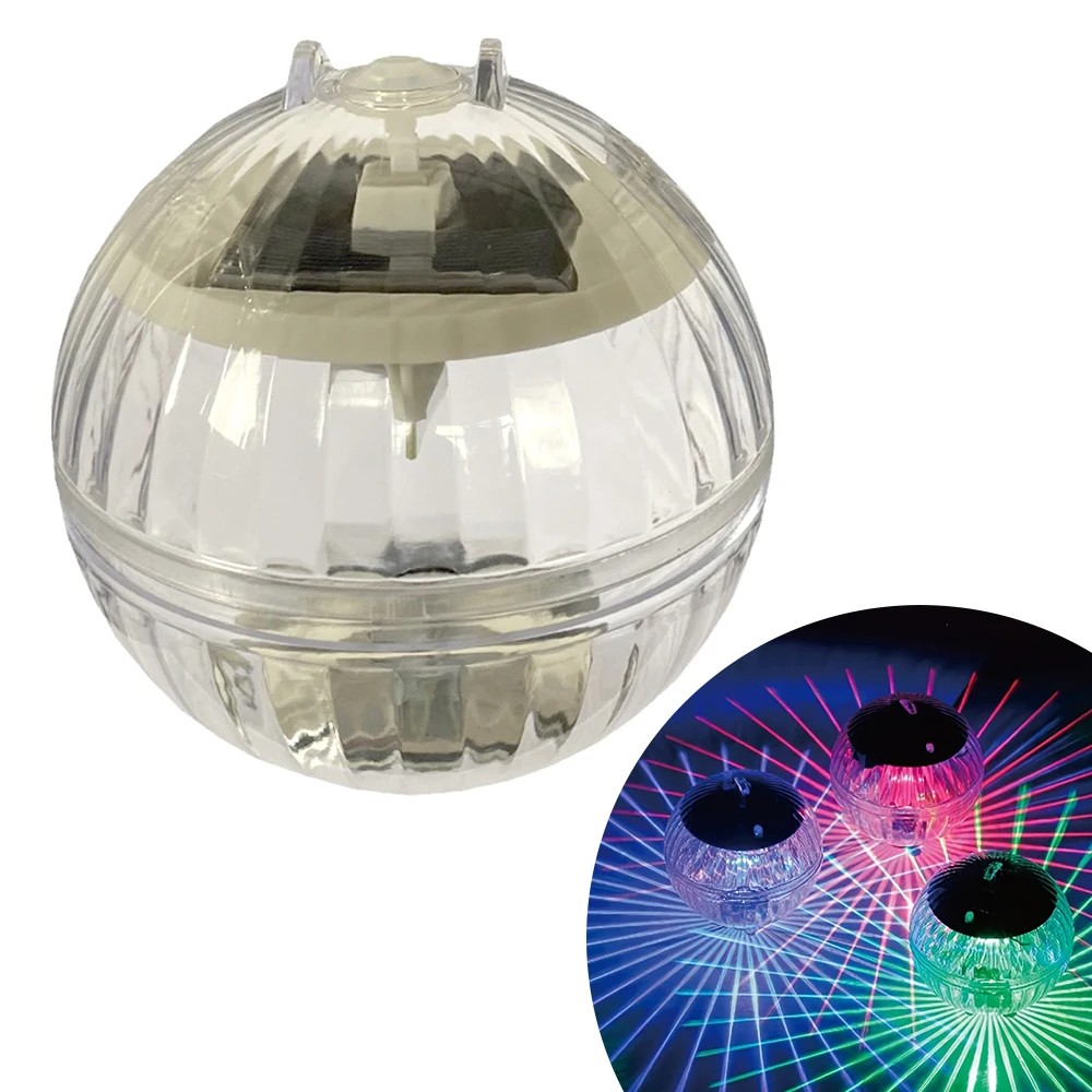 SOLAGLOW Drijvende Solar RGB Zwembadlamp - buitenverlichting - gemonteerd
