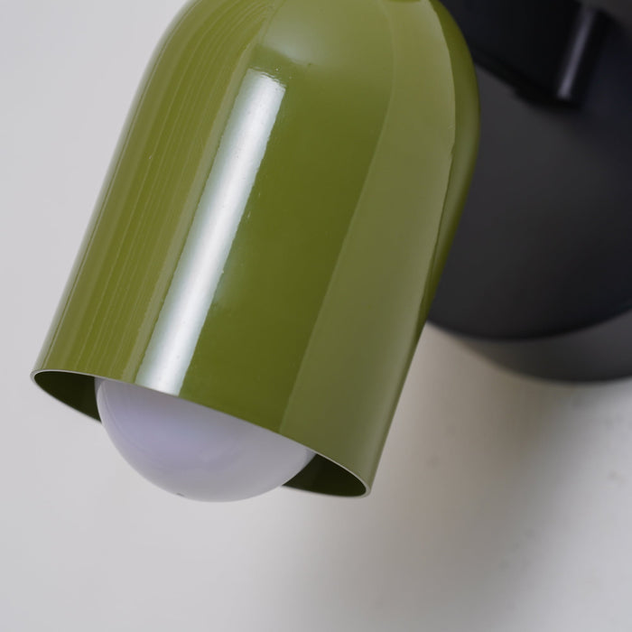 Vintage Dubbel Hoofd Creative Home Deco Wandlamp - wandlampen - detail