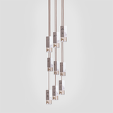 FORMAMINIMA - Calacatta Marble 9-light Chandelier