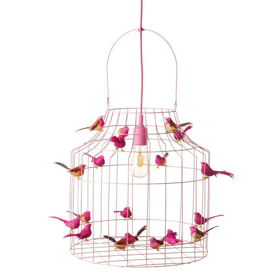 Dutch Dilight - Birdcage Pendant Lamp Pink