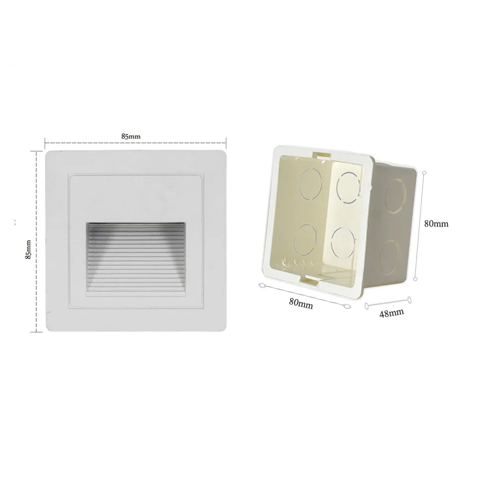 LumoStep Pro – 3W LED Ingebouwde Buiten Wandlamp - wandlamp - detail
