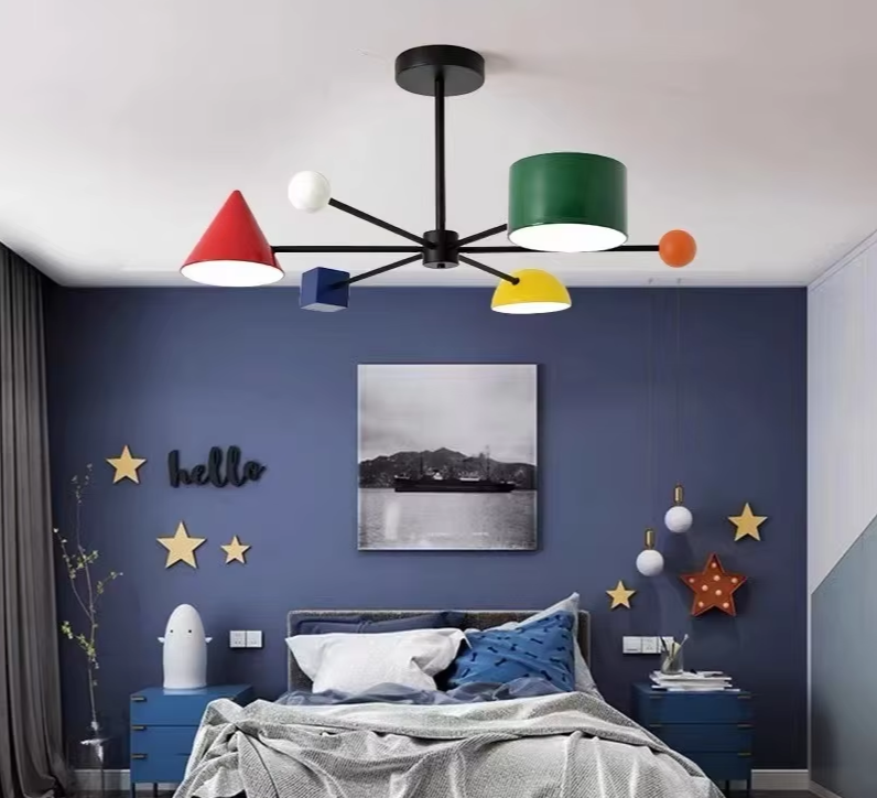 MacaronDream Kids Kroonluchter - hanglampen - sfeerbeeld