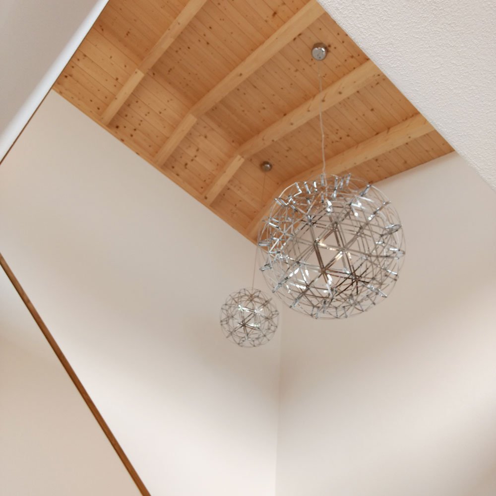 skapetze - s.LUCE pro Atom 70 LED hanglamp metalen bol - hanglampen - materiaaldetail