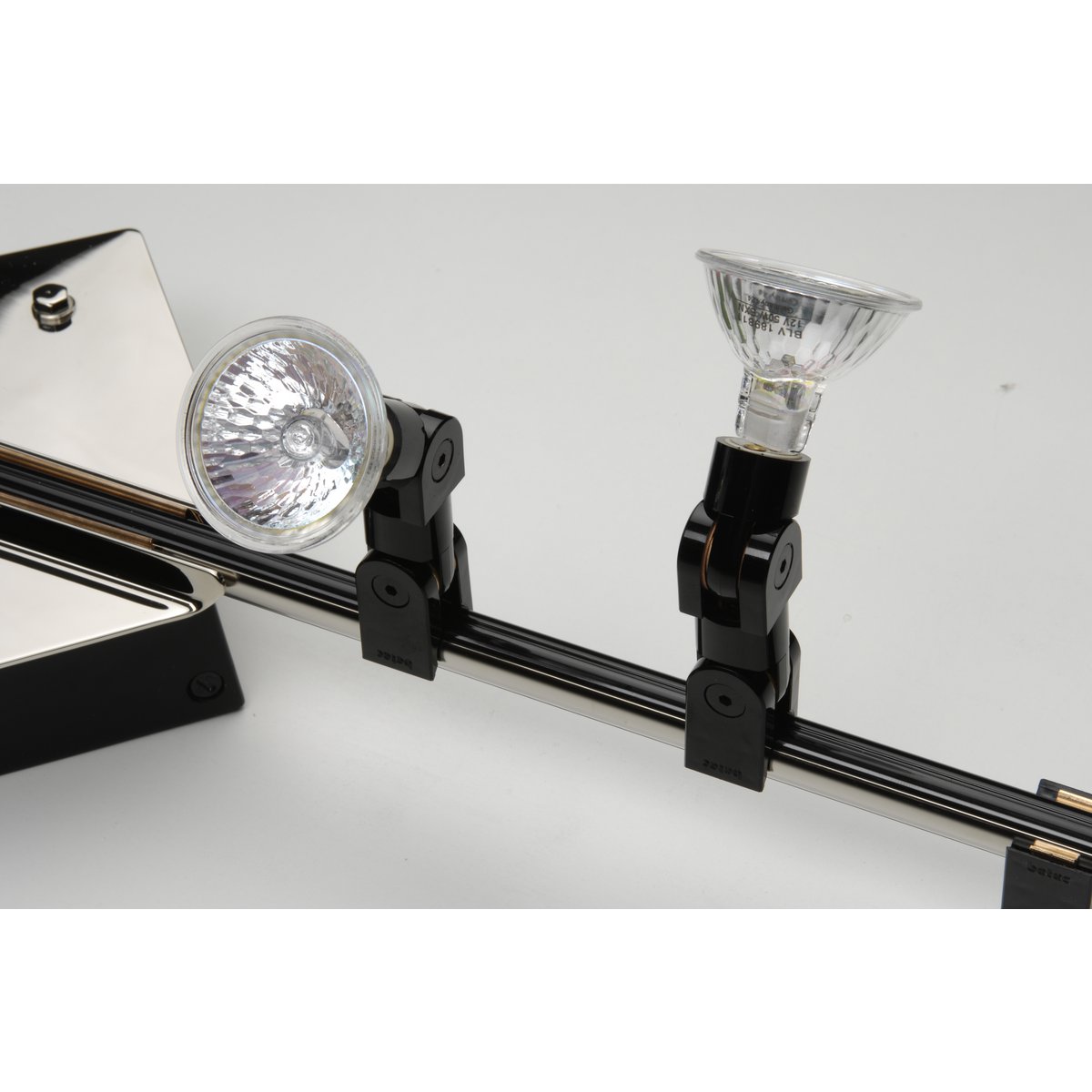Betec Leuchten Manufactur - Galaxis-Line Rail Plafondlamp Led Zwart-Goud 1M - wandlampen - afmetingen