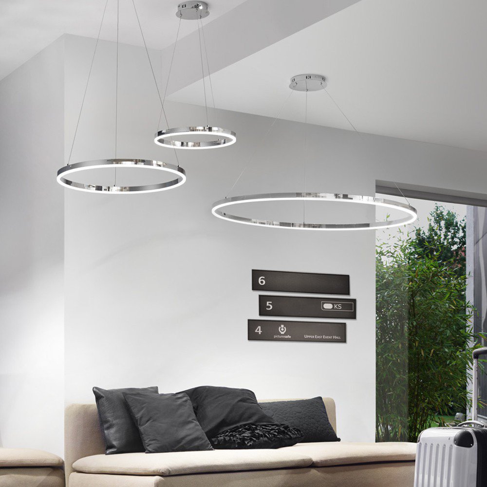 Skapetze - S.LUCE Ring 120 LED Hanglamp 5m Pendel - hanglampen - gemonteerd