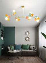 NatureGlow Colorful Branch Chandelier 