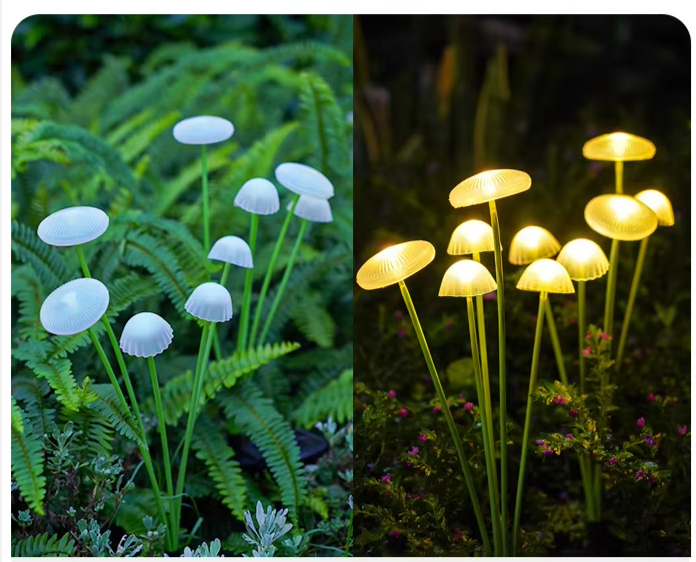 LUMINO SolarGlow Paddenstoellamp - buitenverlichting - afmetingen