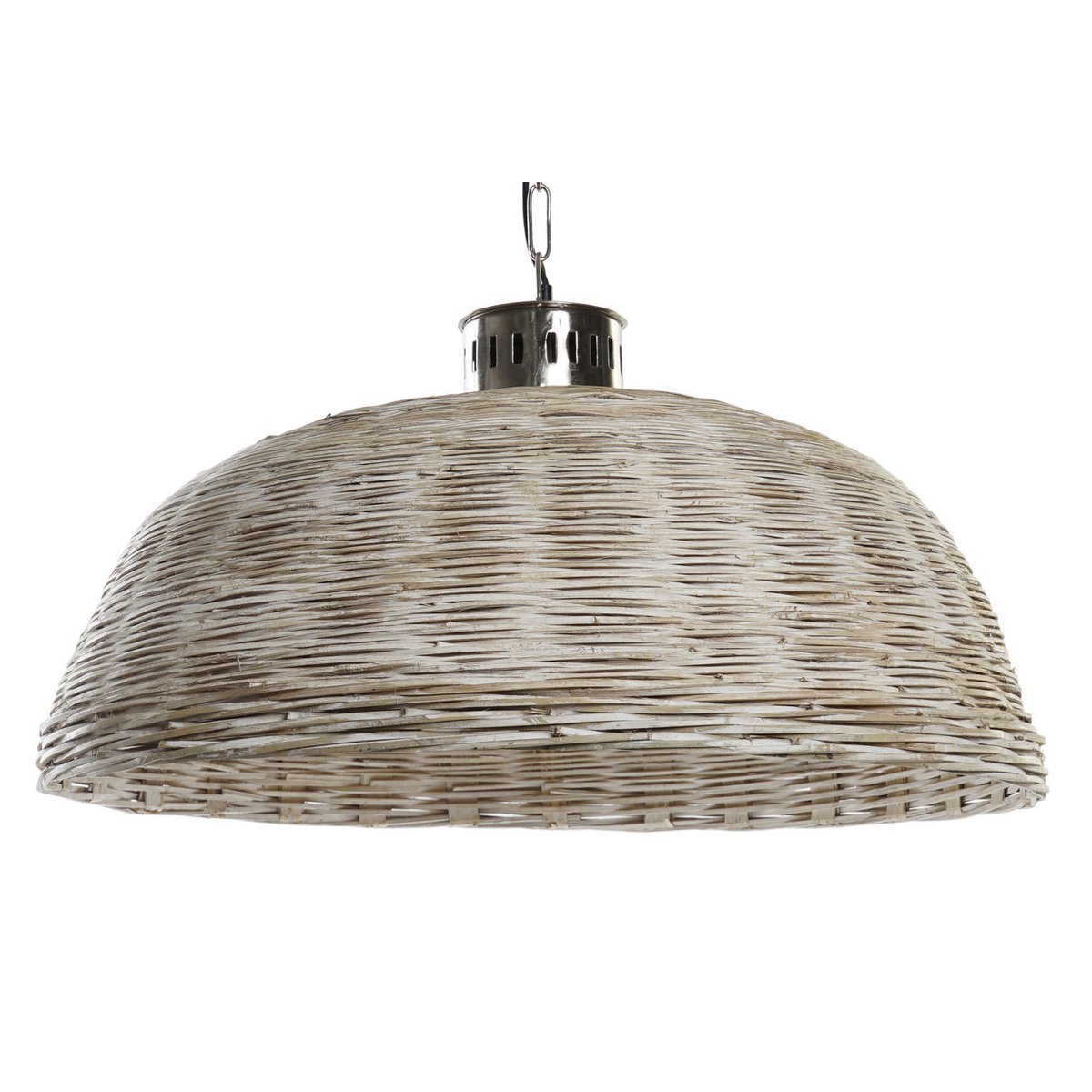 Alexandra Meti - Ceiling Lamp Metal Rattan 80X80X47 Natural 