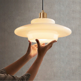 White Glass Pendant Lamp