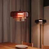 Modern Norwegian Glass Pendant Lamp