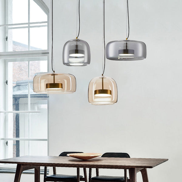 Chique Hotel Glazen Hanglamp - hanglampen - in de kamer