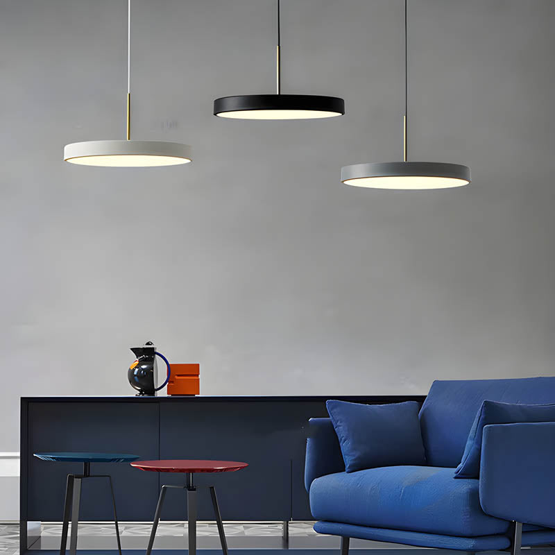 Ufo Schotel LED Hanglamp - hanglampen - zijaanzicht