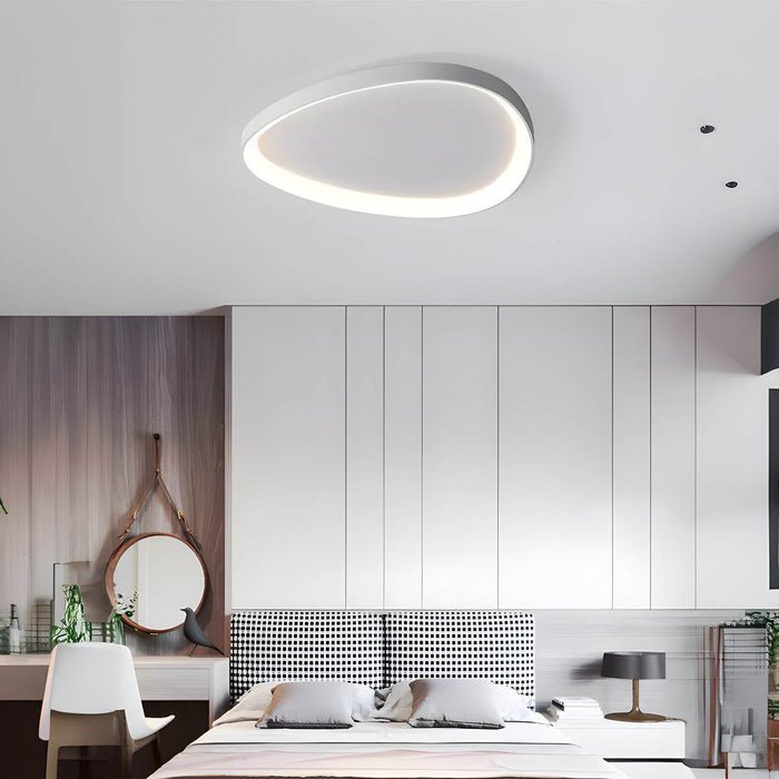 Dauwkleurige Driedelige Plafondlamp - plafondlamp - afmetingen