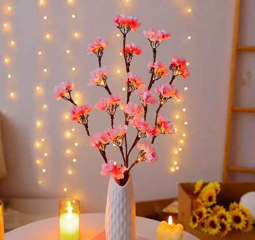 StarryDreams – Sfeervolle Olijftak verlichting - tafellampen - materiaaldetail