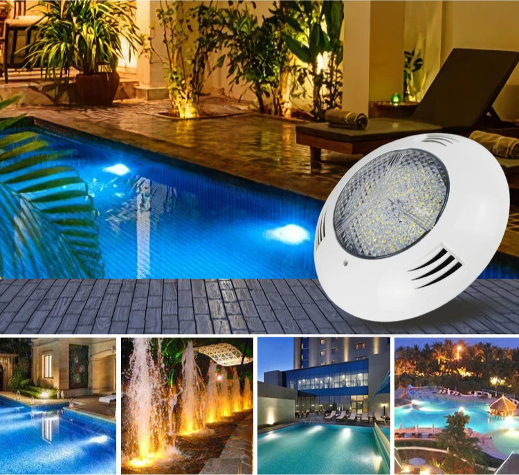 AQUAGLOW 360 RGB LED Zwembadlamp - buitenverlichting - afmetingen