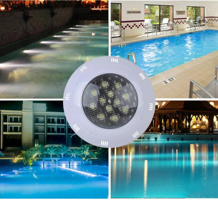 AQUAGLOW 360 RGB LED Zwembadlamp - buitenverlichting - gemonteerd