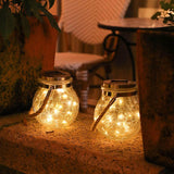 3 Pieces Solar Powered Glass Light