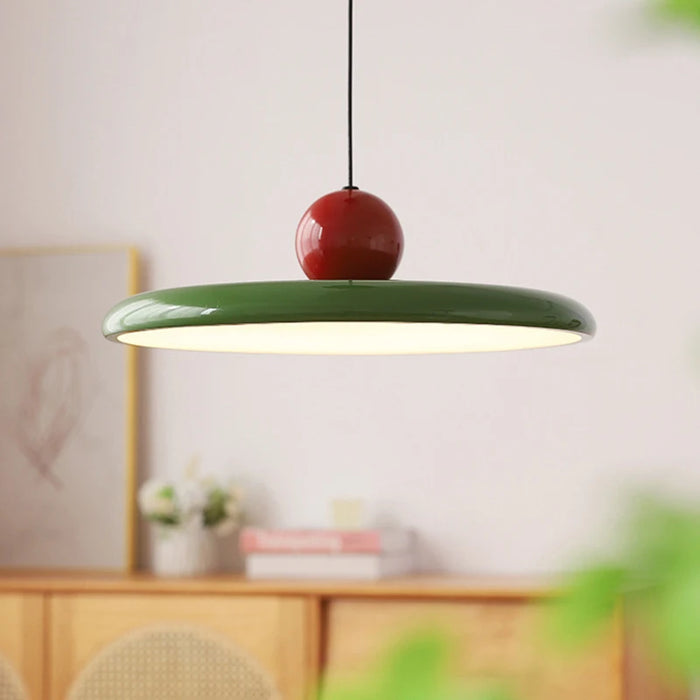 Scandinavische Glazen Lamp In BauHaus Stijl - hanglampen - close-up