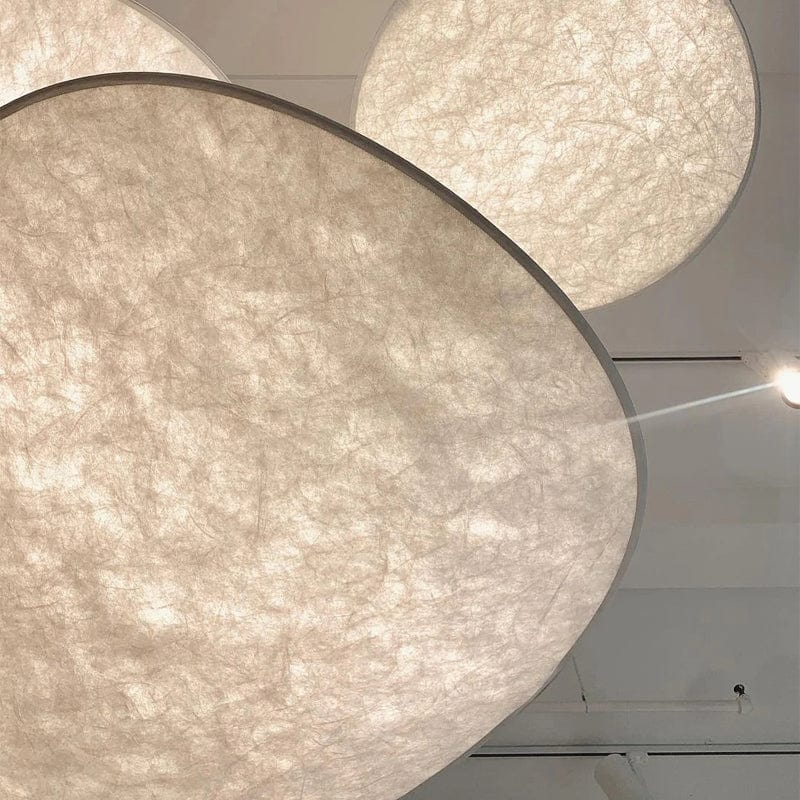 Japandi Stijl Zijden Hanglamp Kroonluchter - hanglampen - in de kamer