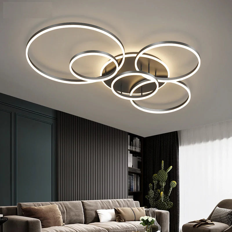 Modern Ceiling Lamp Black