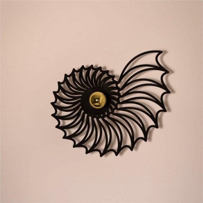 Nautilus Schelp Ontwerp Decoratieve Wandlamp - wandlampen - detail