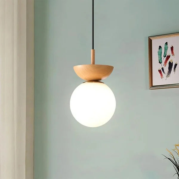 Minimalistische Scandinavische Hanglamp Van Halfhout - hanglampen - gemonteerd