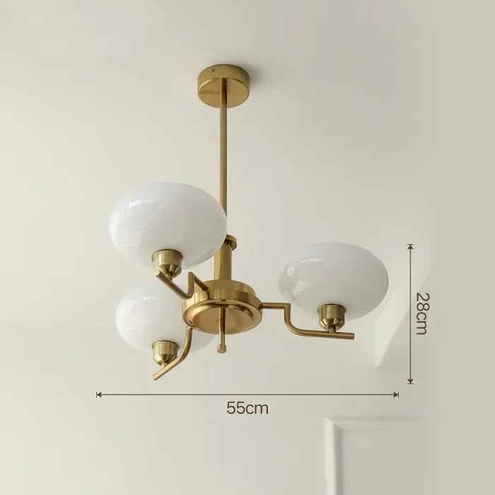 Middeleeuwse Bauhaus Plafondlamp - plafondlamp - in de kamer