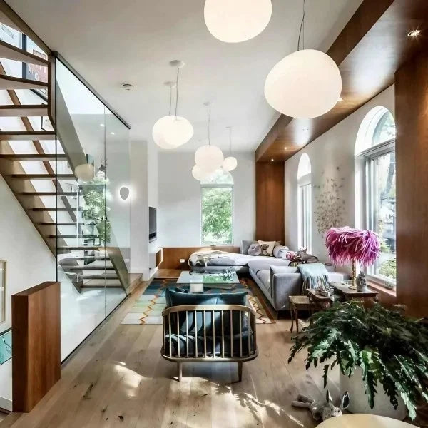 Unieke Hanglamp Met Luxe Uitstraling - hanglampen - zijaanzicht