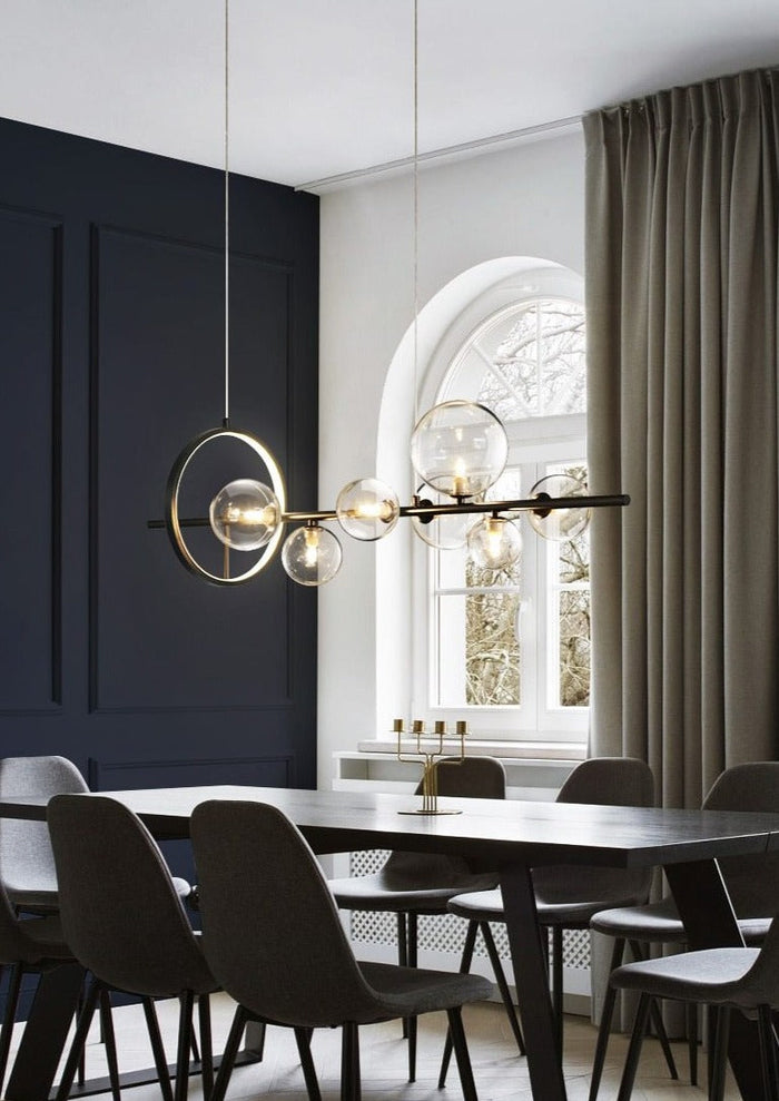 Macrosoom | Luxe Hanglamp Van Geblazen Glas - hanglampen - materiaaldetail