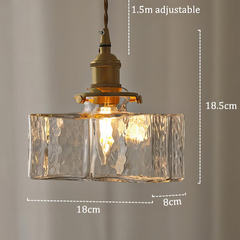 Fatima - Moderne Retro Glazen Hanglamp - hanglampen - detail