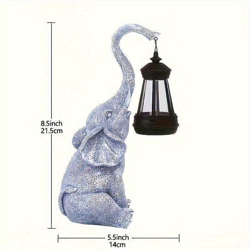 Gentle | Tuinlamp met Olifant - hanglampen - zijaanzicht