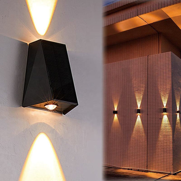 LED Wandlamp Op Zonne-Energie - wandlampen - detail
