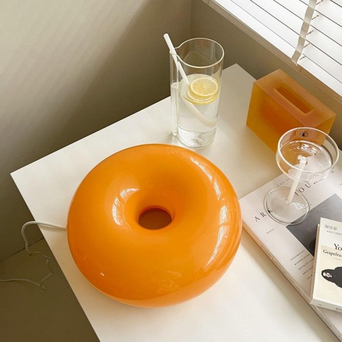 Bauhaus Donut Wandlamp & Tafellamp - wandlamp & tafellamp - zijaanzicht