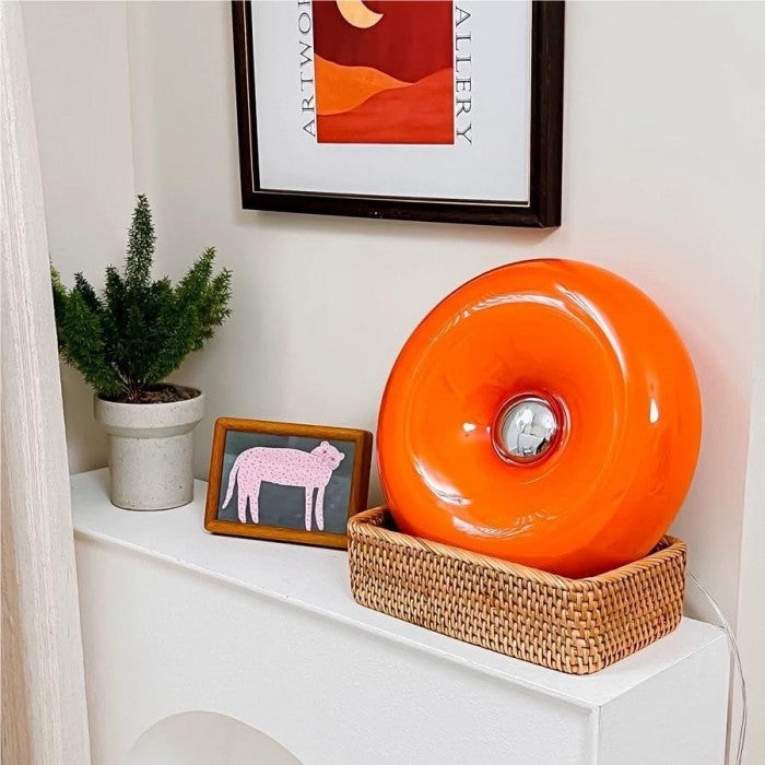 Bauhaus Donut Wandlamp & Tafellamp - wandlamp & tafellamp - zijaanzicht