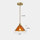Classic Stained Glass Pendant Lamp